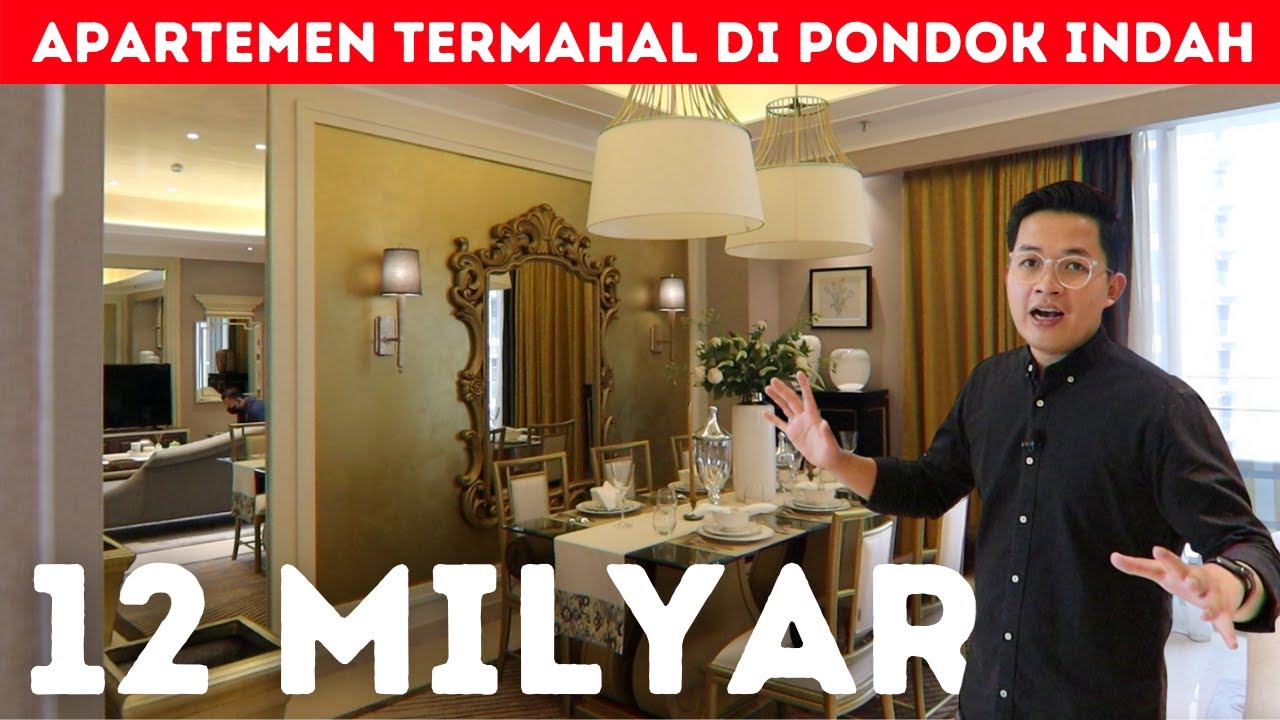 TERNYATA SEPERTI INI ISI DALAM APARTEMEN FULL FURNISH 12 MILYAR DI PONDOK INDAH RESIDENCE