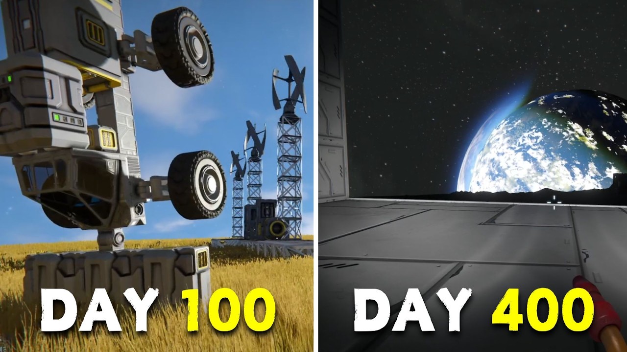 I Spent 400 Days in Space Engineers and Here's What Happened