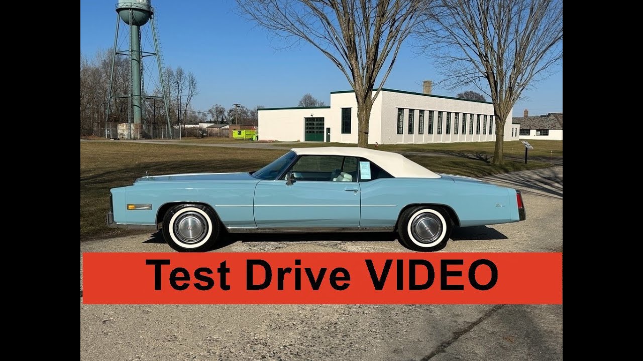 1975 Cadillac Eldorado Convertible from Rev Up Motors STK 797