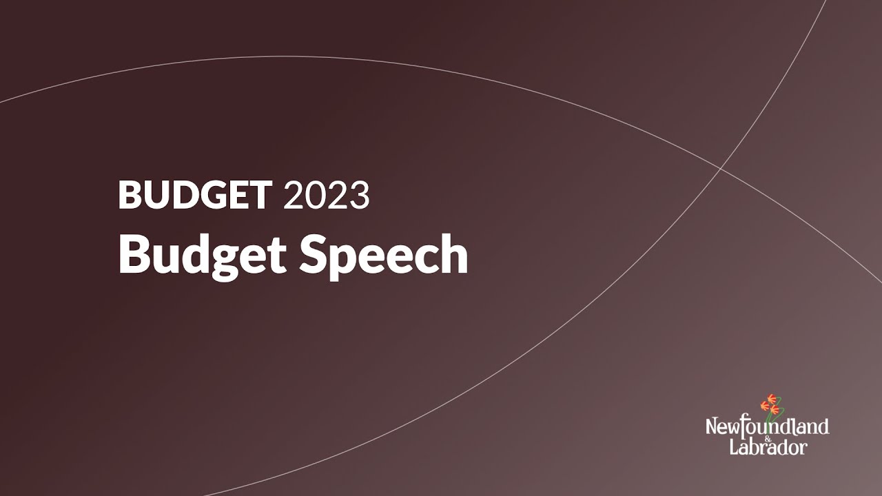 2023 Budget Speech