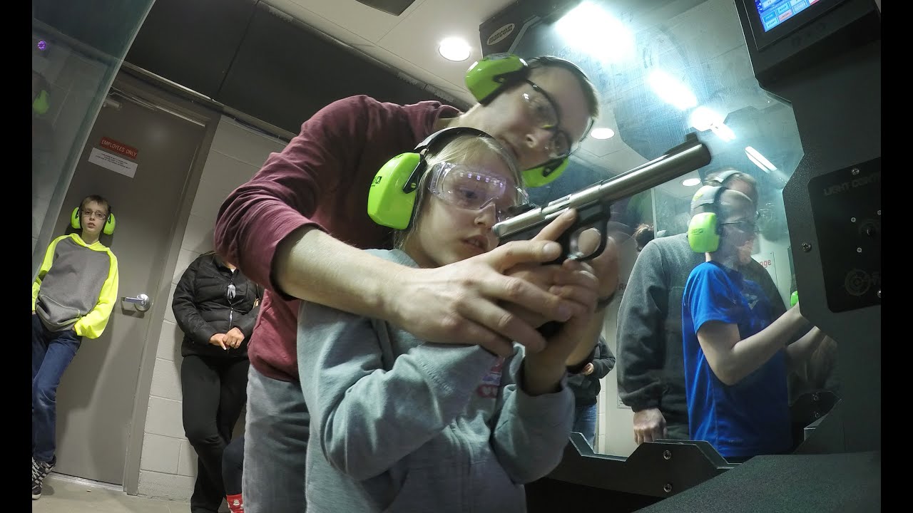 How to shoot a gun if you're a Kid