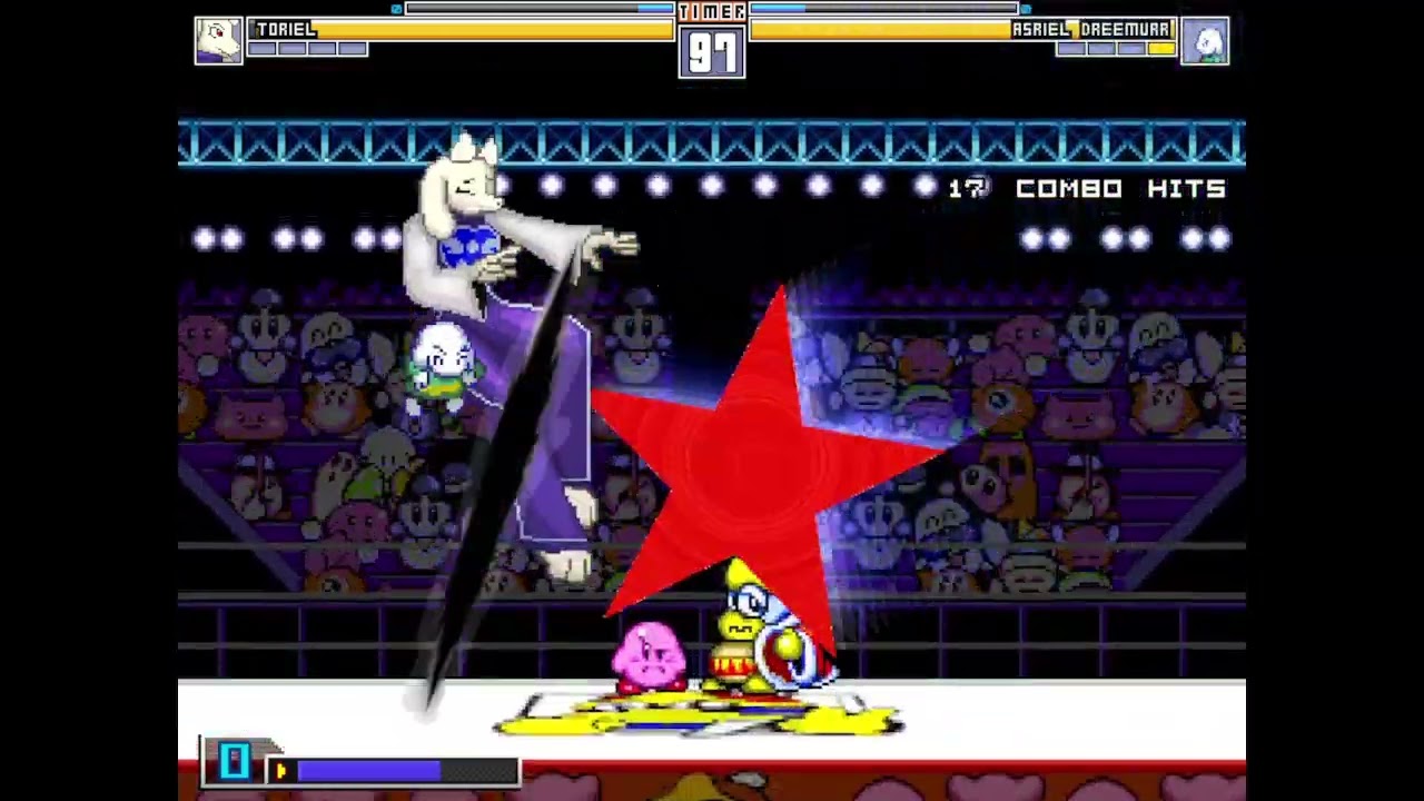 MUGEN: Toriel Vs Asriel (Requested) (Undertale 10th Anniversary Special)