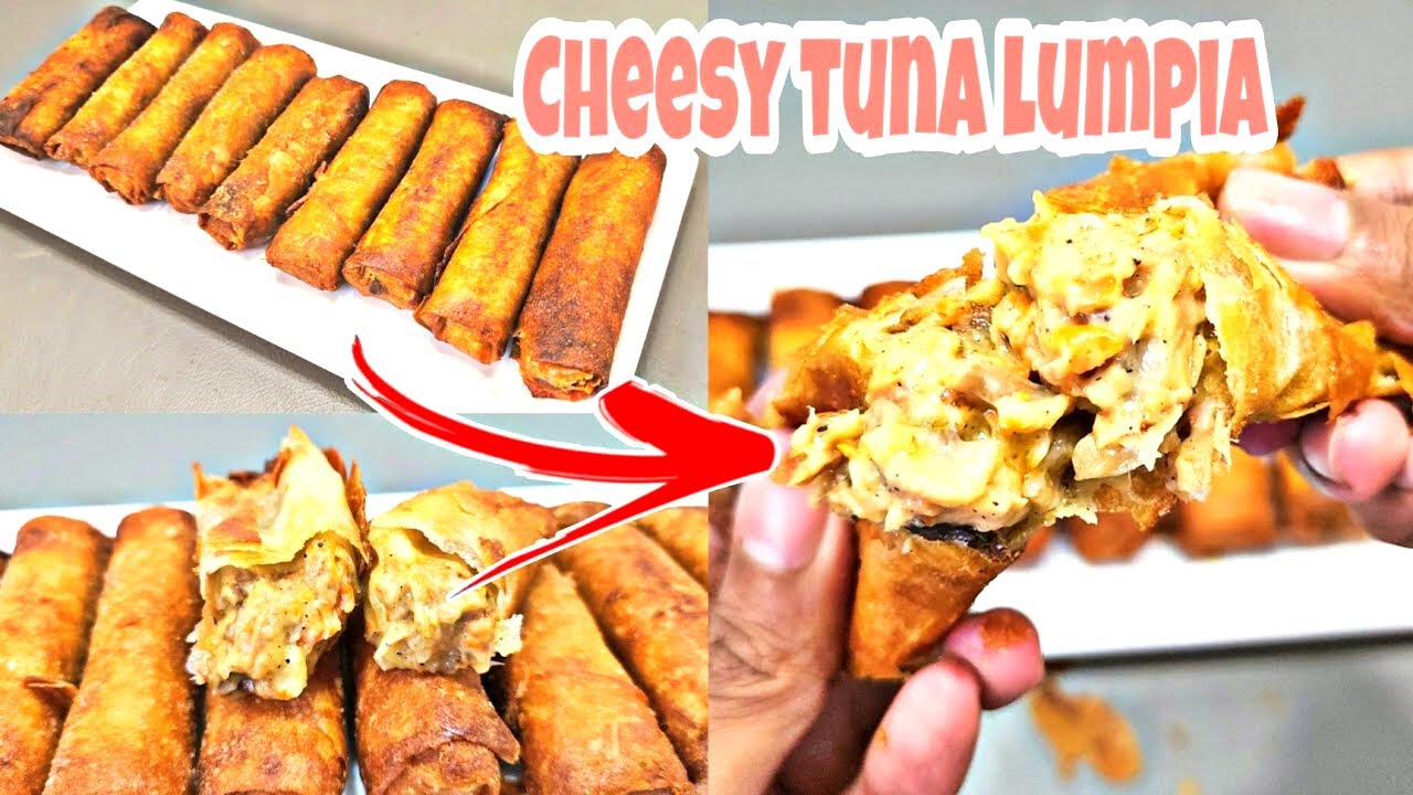 Unbelievably Crispy Tuna Pie Recipe!? | Easy Cheesy Lumpiang Shanghai Twist 🧀🐟