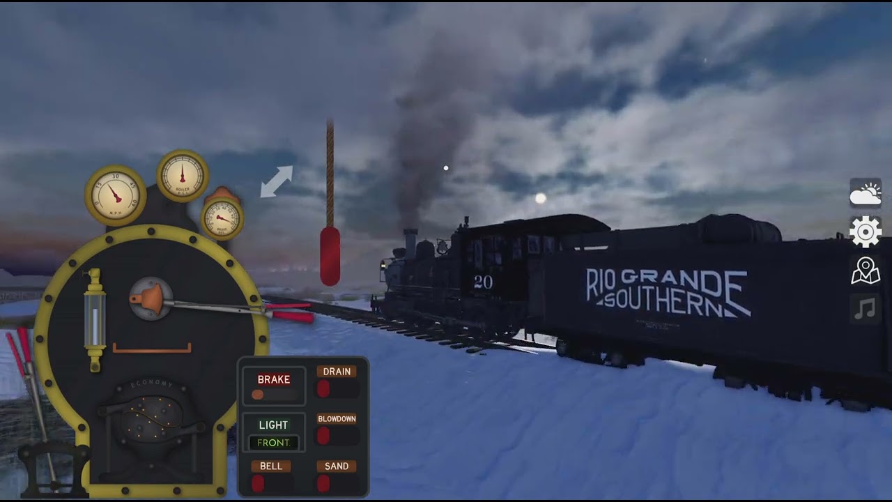 RGS # 20 passenger run
