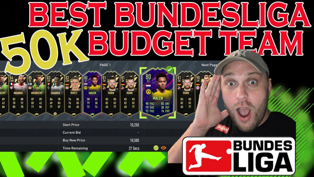 FIFA 22 | MOST OP 50K LOW BUDGET BUNDESLIGA TEAM TODATE | UNBEATABLE
