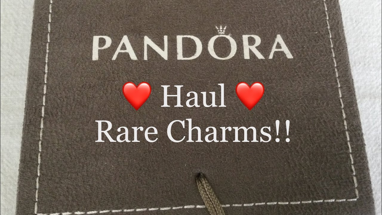 Mystery Monday ~ A Pandora Haul of Rare Charms 😍😍😍