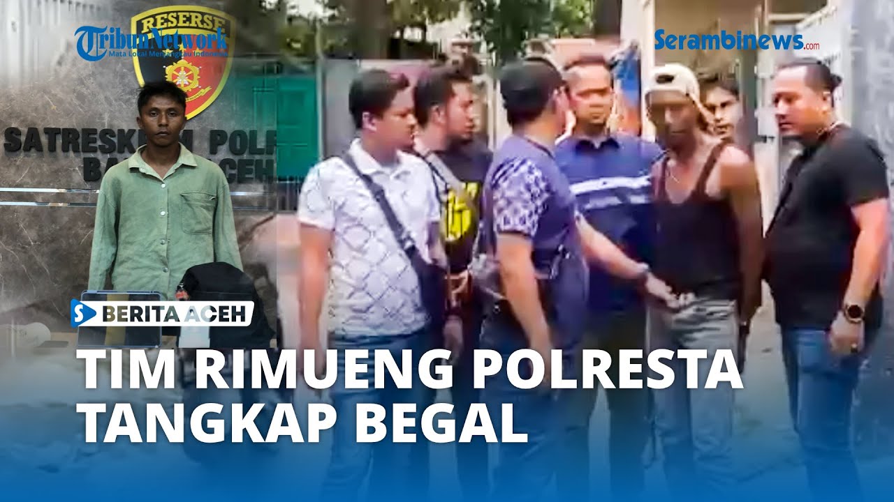 Begal Pelajar Dengan Kekerasan, Seorang Pria di Banda Aceh Dibekuk Polisi