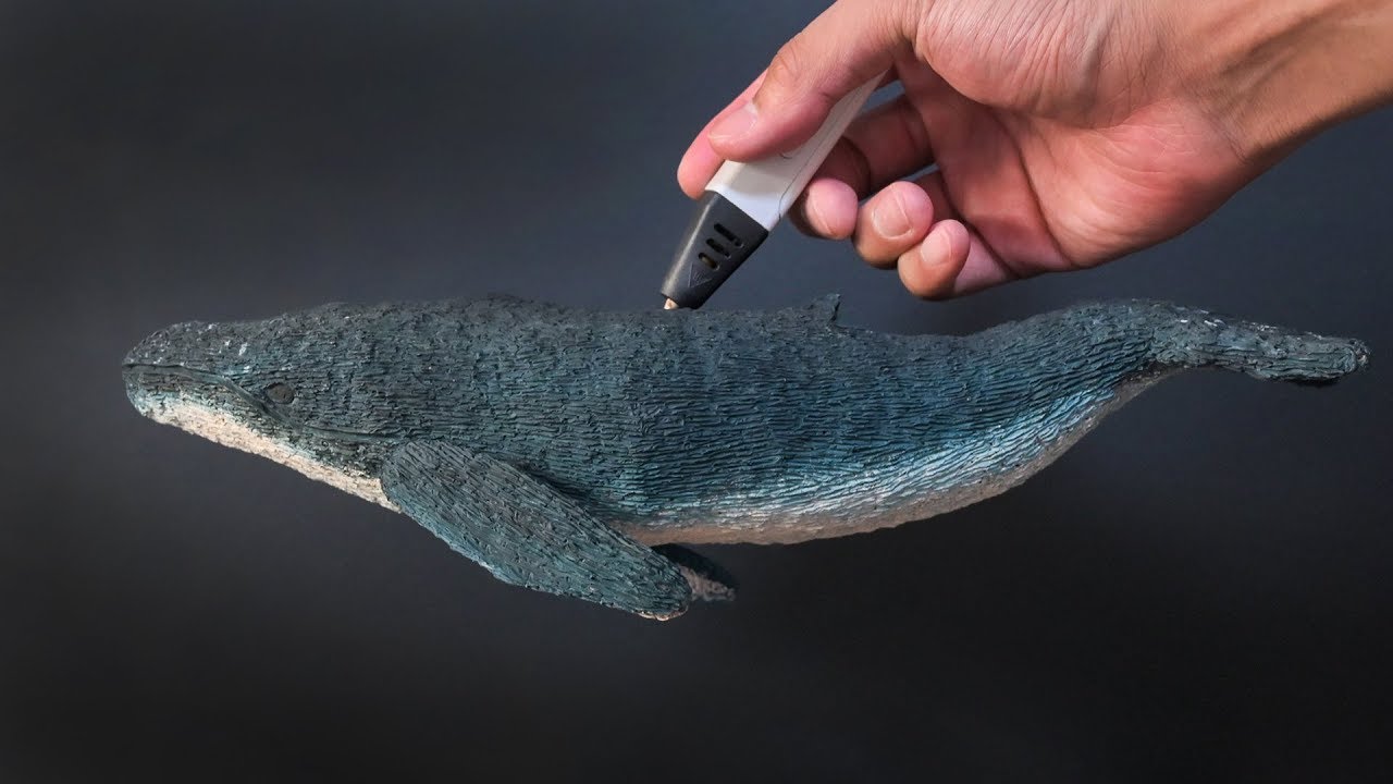 Создавать китов из 3D ручек