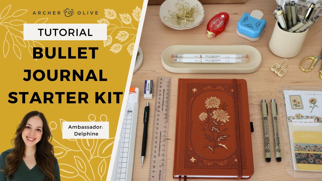 Материалы для начала работы с Bullet Journal