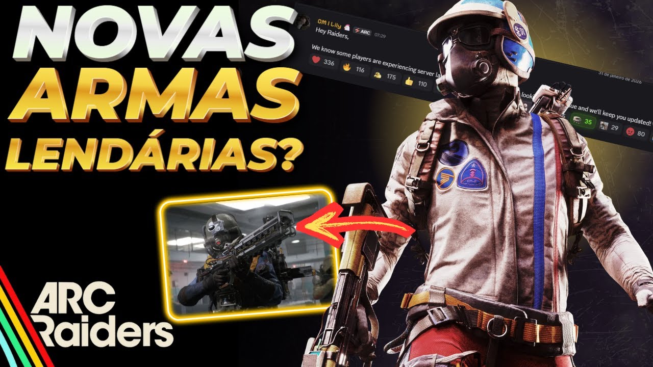 Novas ARMAS LENDÁRIAS & Embark INIMIGA dos CLT?!