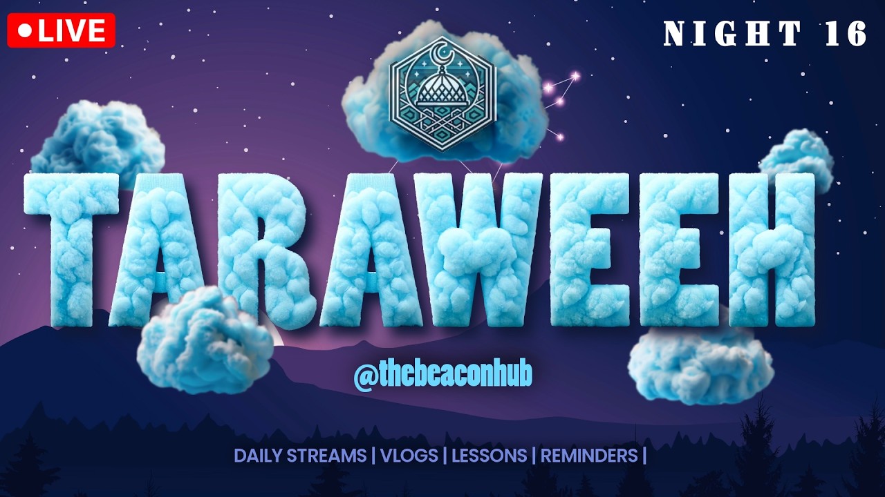 Taraweeh Live from Swansea | Night 16 | Ramadan 2026