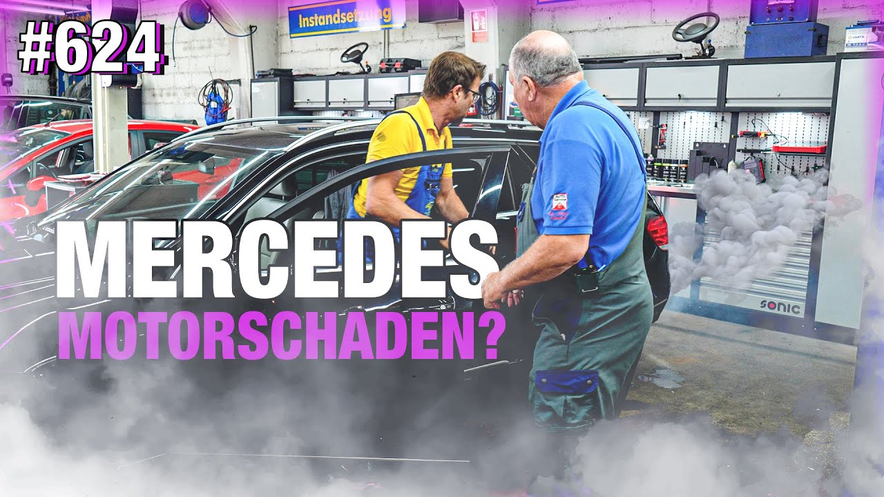 Motorschaden?? E-Klasse qualmt! 💨💨 | 9.000€!! Josh überholt Passat-TSI-Motor mit 140.000 km! 🙄