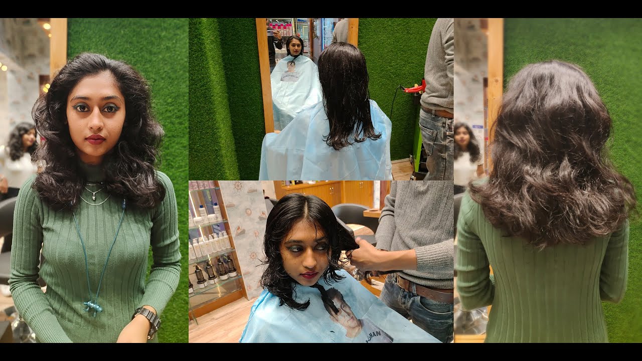 Medium Length To Shoulder Length Wolf Haircut | Pineapple Salon | Haircut 2023