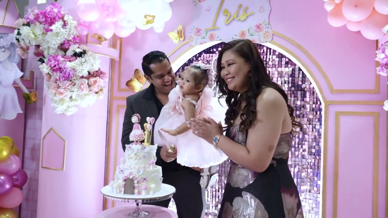 Iris 1st birthday & Christening Party 