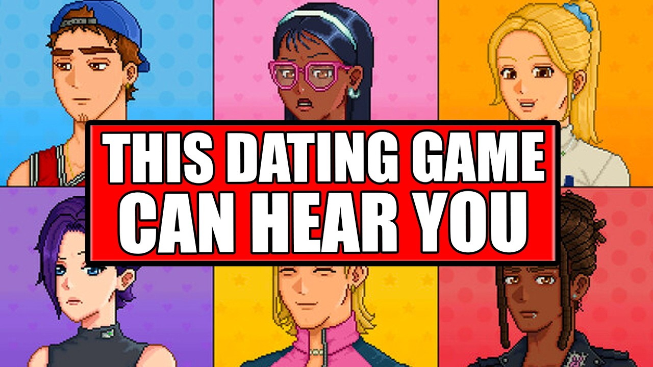 In this dating game I can SAY ANYTHING (and it talks back)