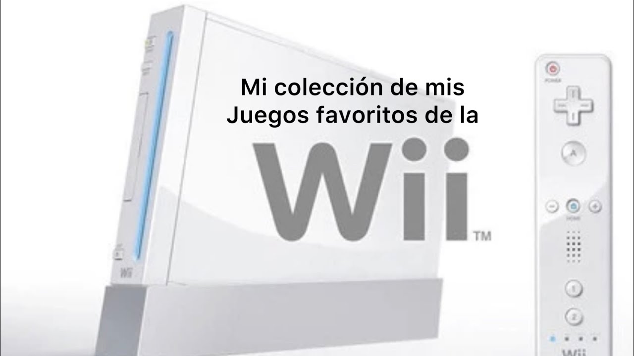 Mi colección de mis juegos favoritos de la wii