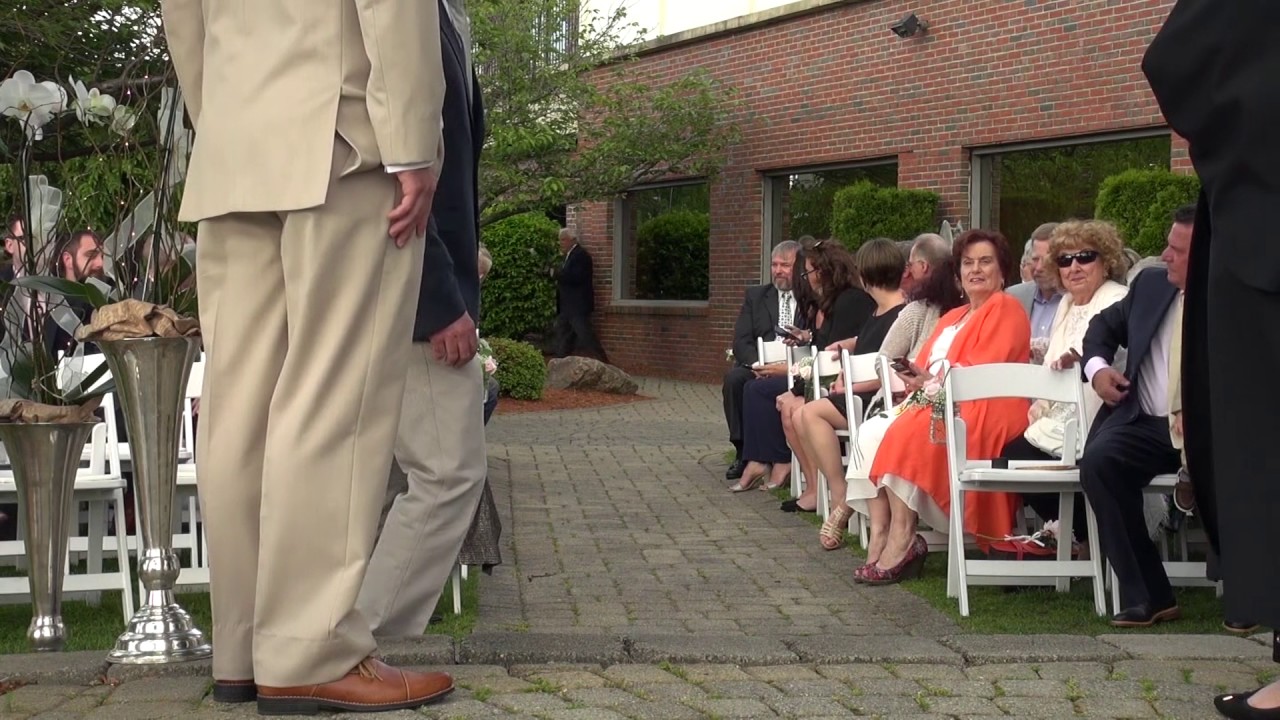 Michael and Annmarie Pratt's Wedding - Walking Down The Isle