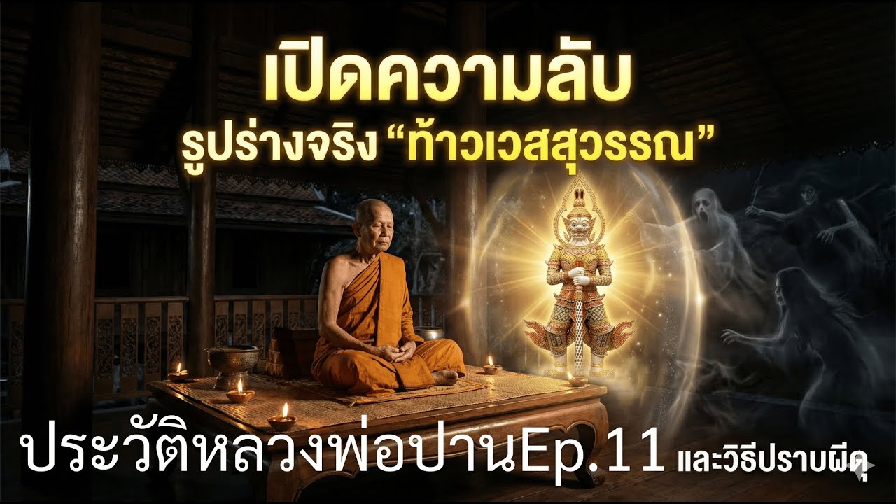 ความลับ ท้าวเวสสุวรรณ โผล่กลางดึก - หลวงพ่อปานสะกดวิญญาณร้าย | ประวัติหลวงพ่อปาน Ep.11 #ธรรมะสอนใจ