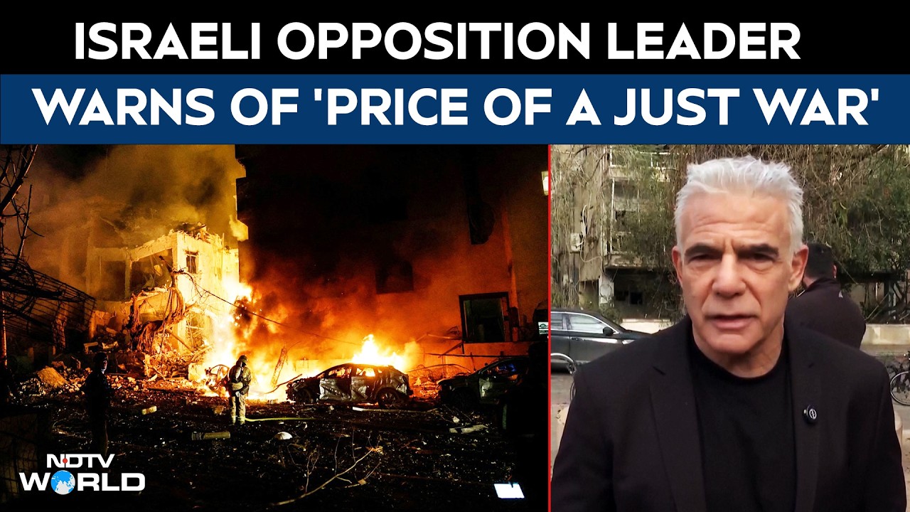 Iran Strikes Israel | Woman Killed In Israel, Opposition Leader Warns of 'Price of a Just War'