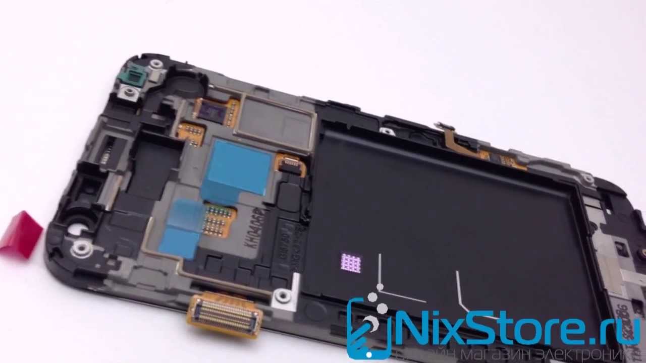 Экран для SAMSUNG i8750 Ativ S оригинал Aluminium Silver GH97-14210A