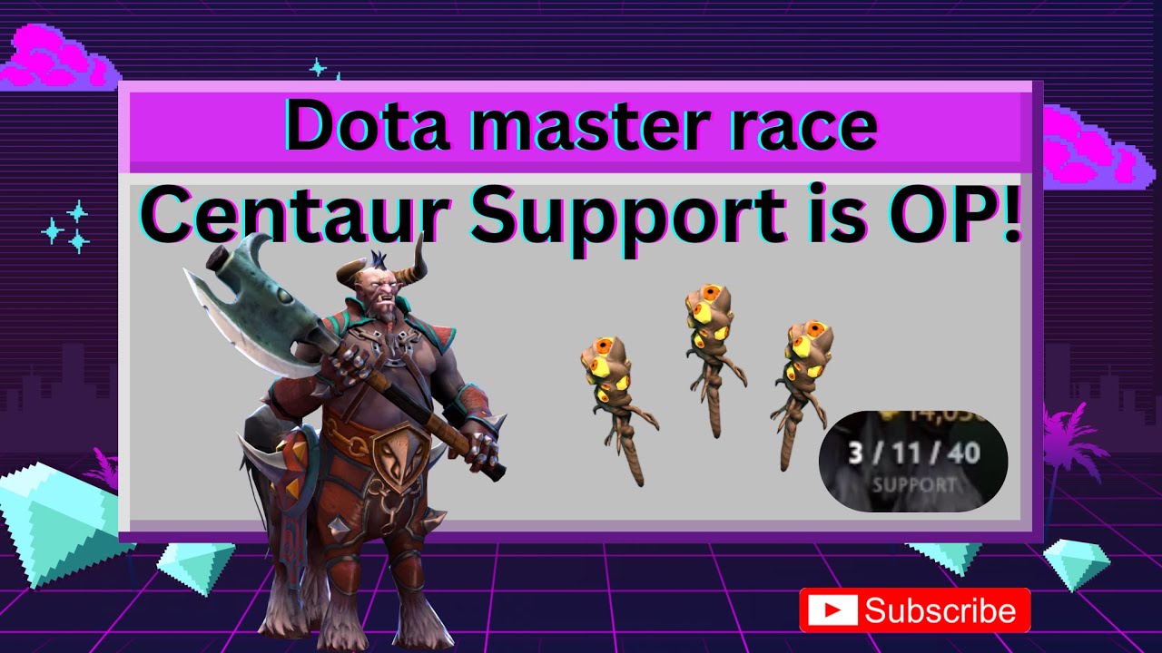 How to play Centaur support?