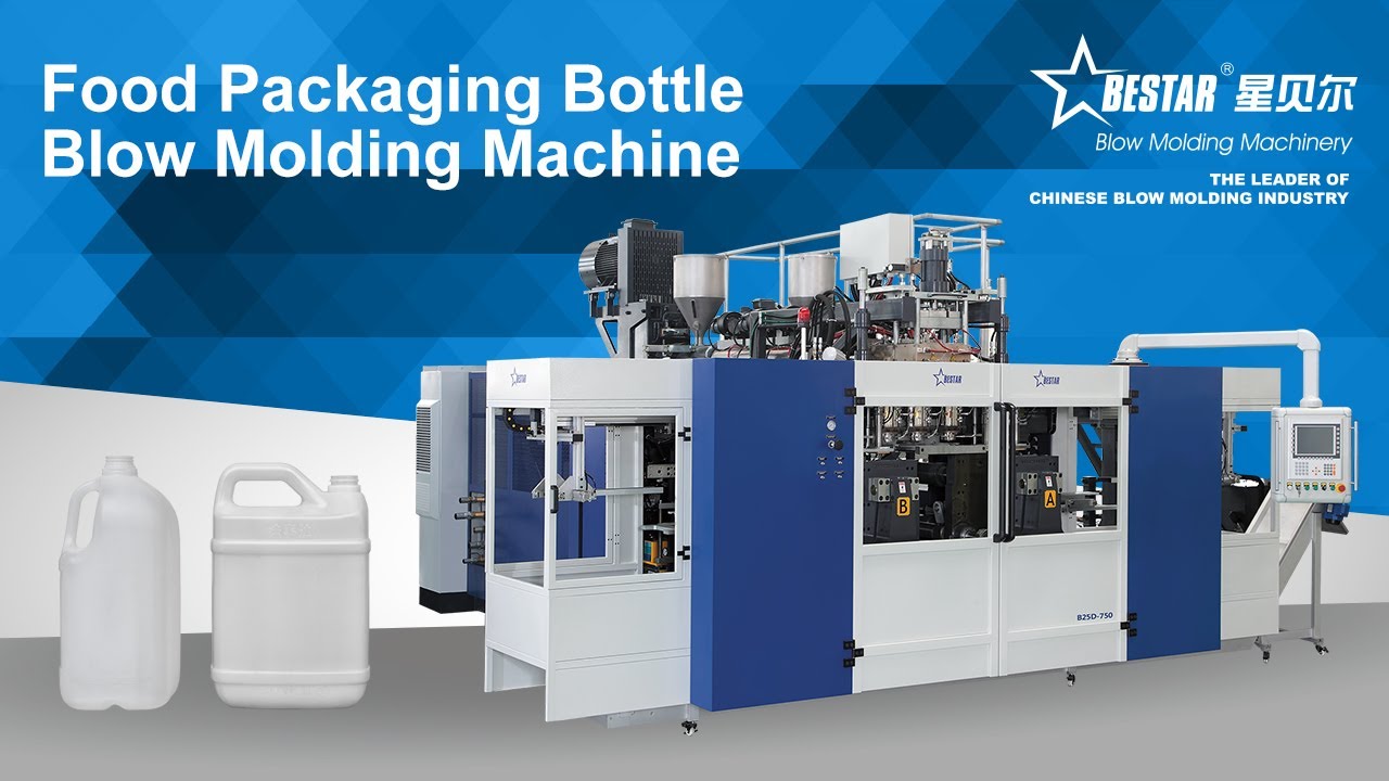 Food Packaging Bottle Blow Molding Machine, Hollow Container Blow Molding Machine - Bestar Machinery