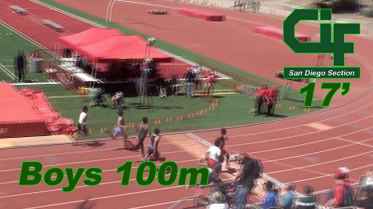 17' CIF SD T&F Finals-Boys 100m