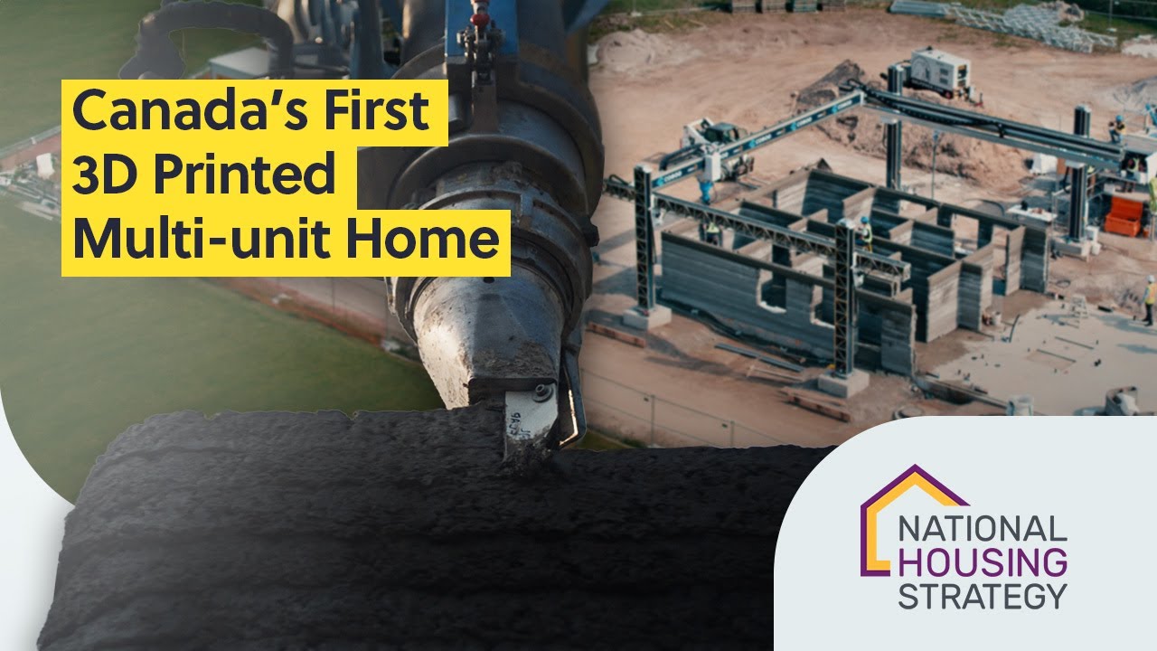Canada's First 3D Printed Multi-unit Home
