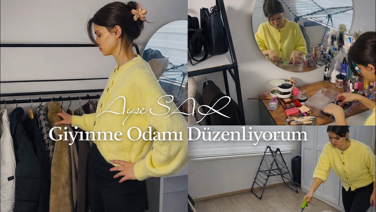 GİYİNME ODAMI DÜZENLİYORUM | Temizlik, Düzen