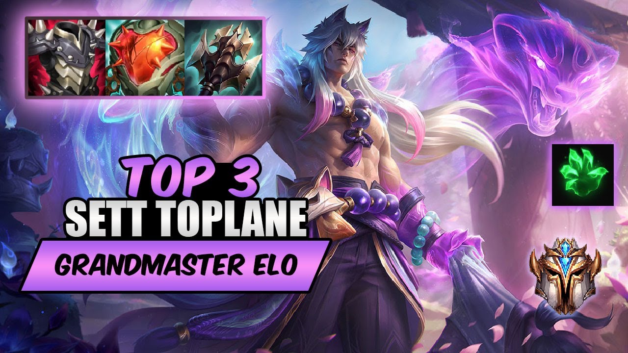Wild Rift SETT TOP 3 toplane - S14 rank game + build