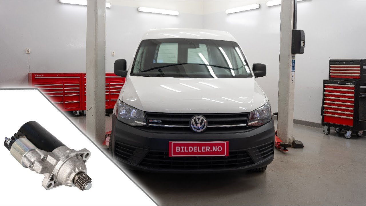 Volkswagen Caddy(IV): Hvordan bytte starter - 2015 og nyere modeller