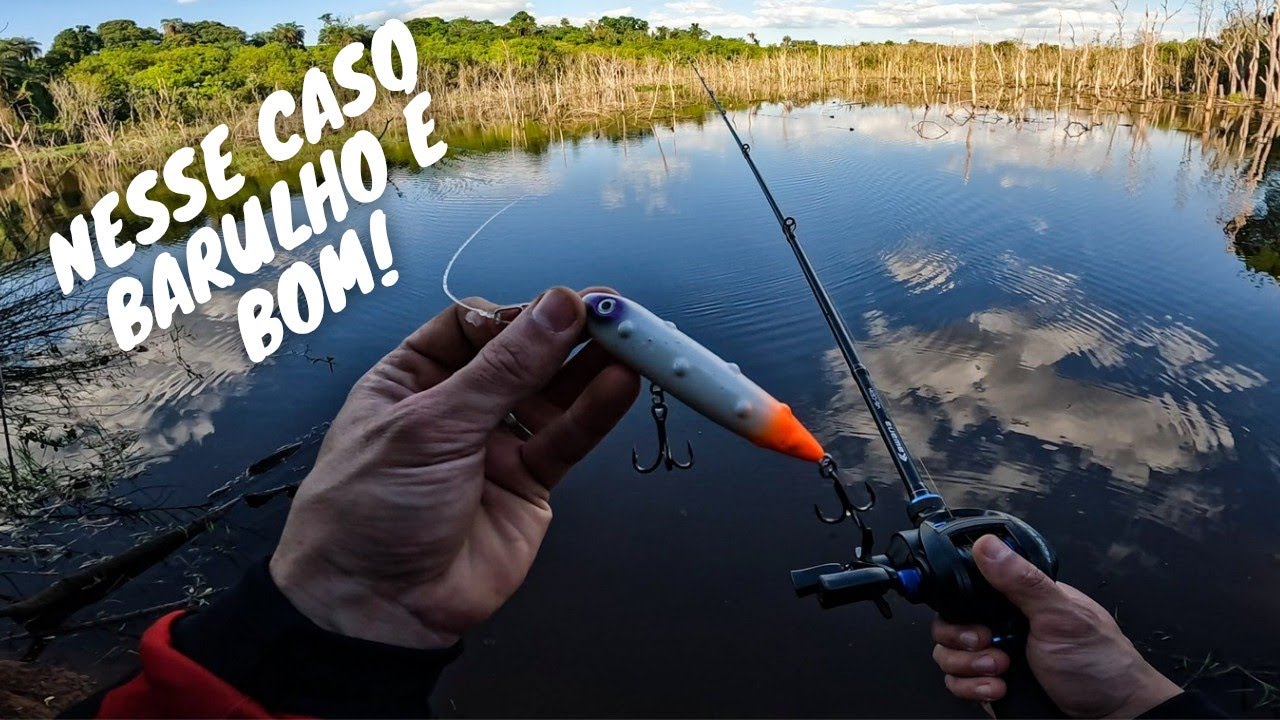 O TANTO QUE ESSA ISCA LEVANTA TRAIRA NÃO ESTÁ ESCRITO! #pesca de trairas