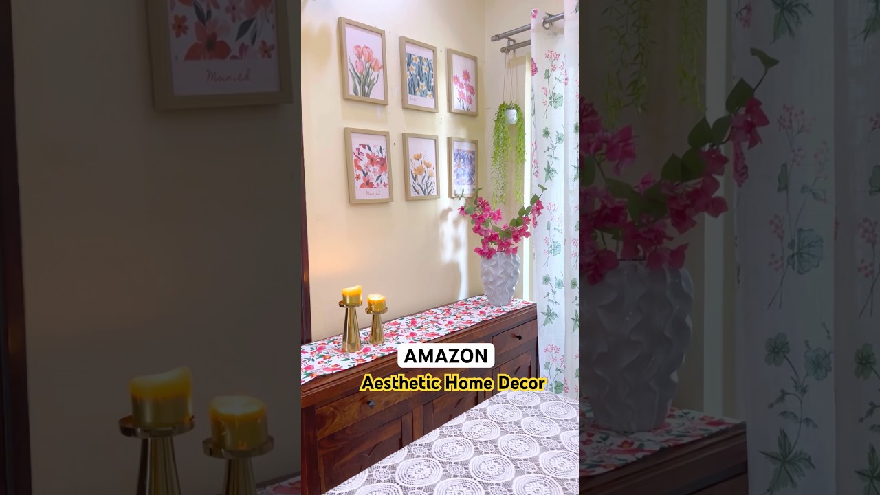 Aesthetic Home Decor ✨ #amazonfinds #amazonhome #homedecor #aesthetic #homedecorideas #viralshort