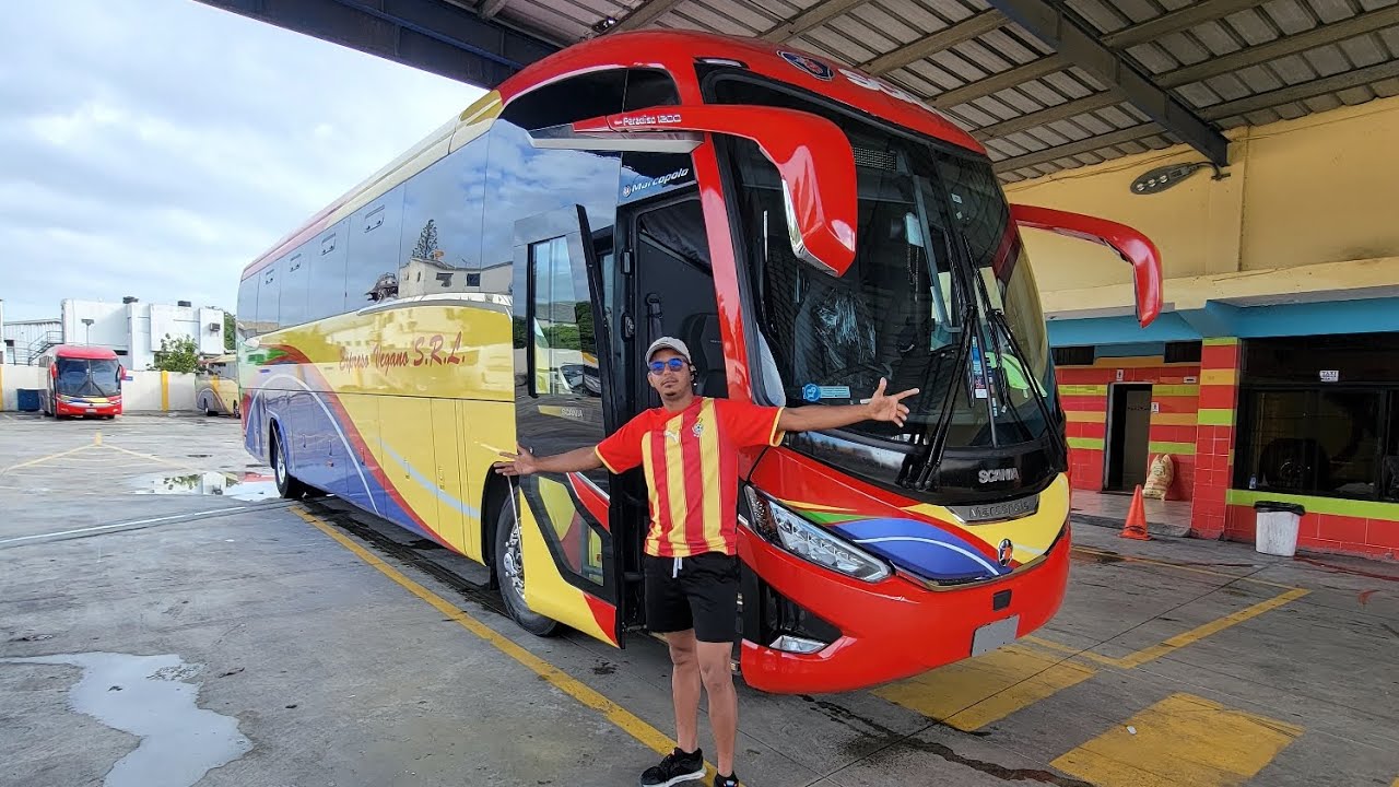 Asi son los nuevos Marcopolo G8 Paradiso 1200 del Expreso Vegano 