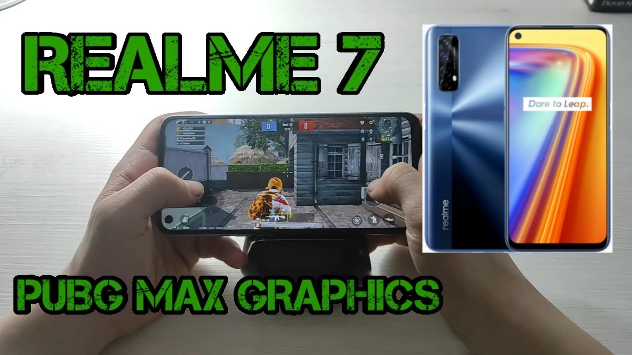 PUBG MAX SETTINGS REALME 7 TEST