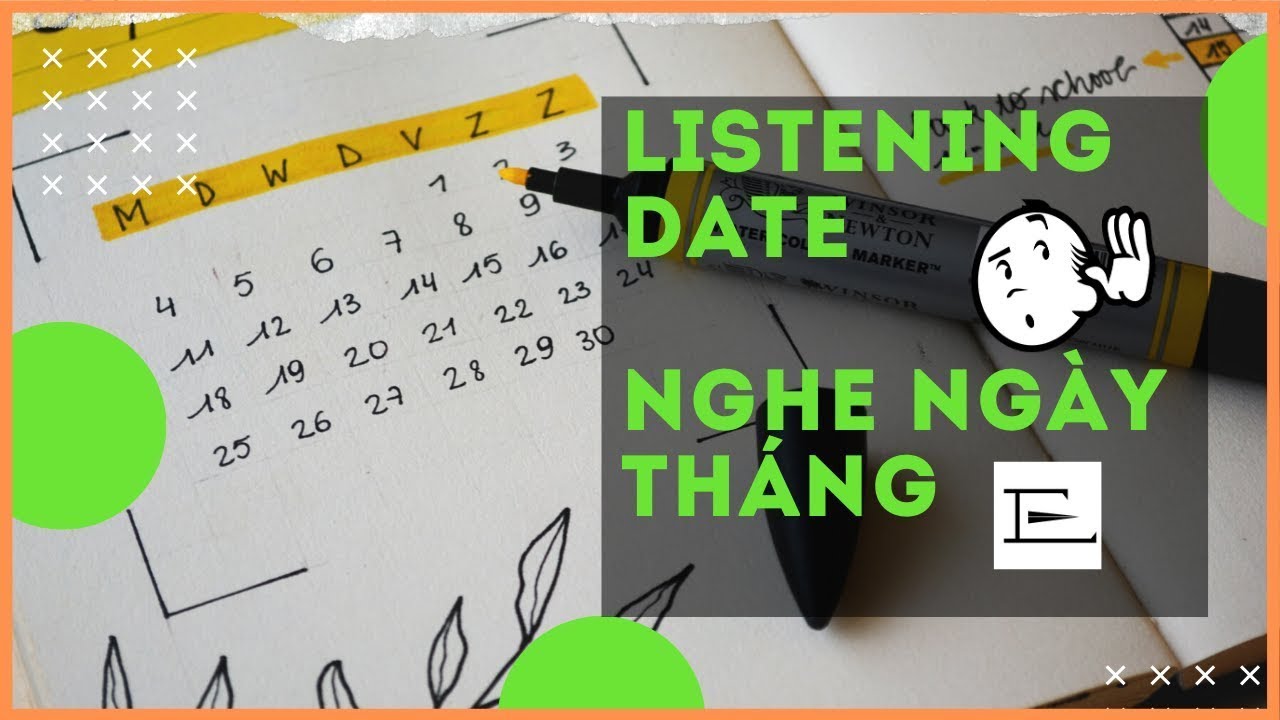 Exercise Compilation   Tổng Hợp Bài Tập Luyện Nghe Ngày Tháng Thời Gian   Tiếng Anh Giao Tiếp