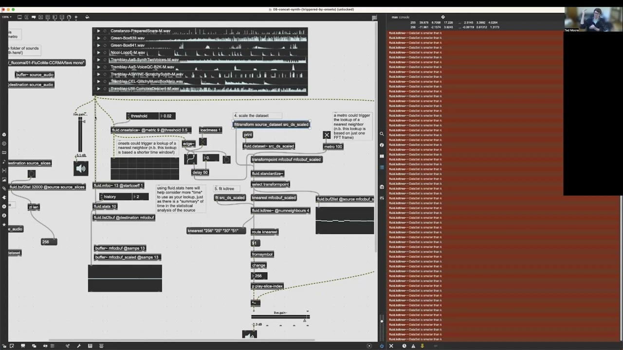 FluCoMa: Concatenative Synthesis on Real-Time Audio