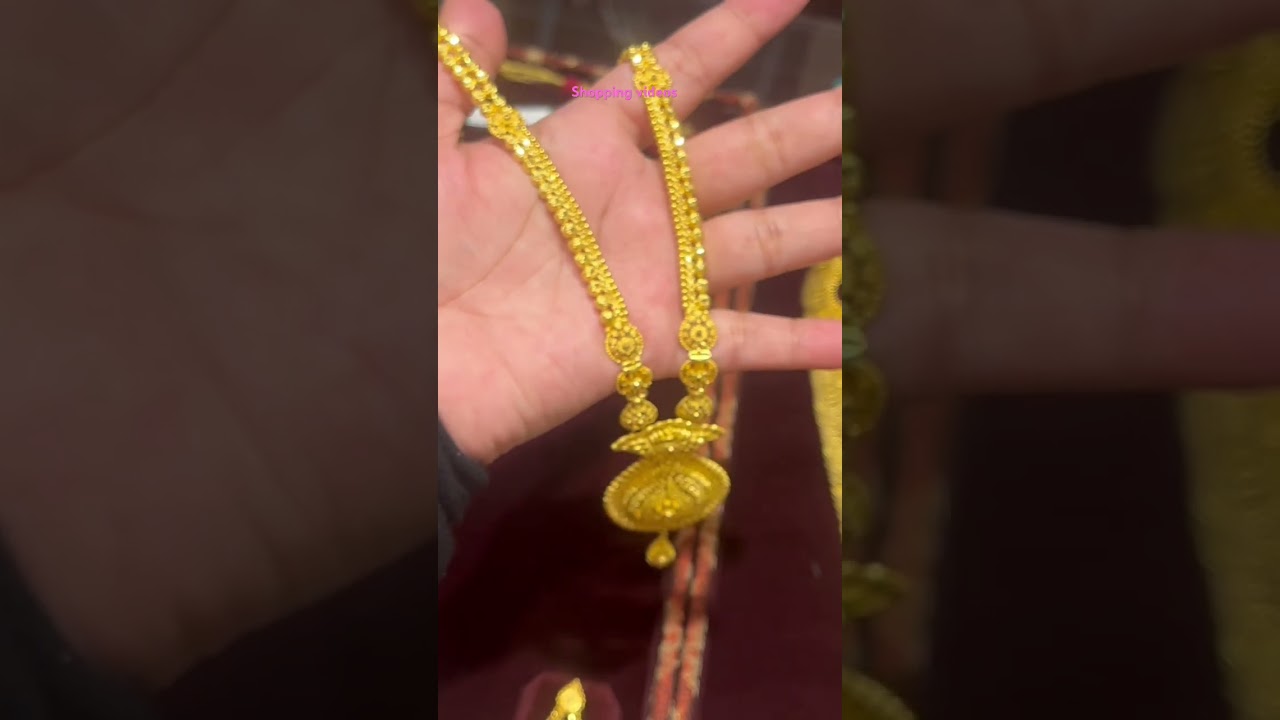 Lightweight gold ranihaar price #tanishq