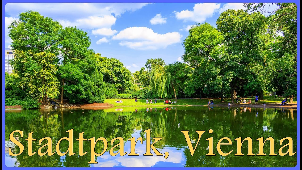 Stadtpark in Vienna, Austria