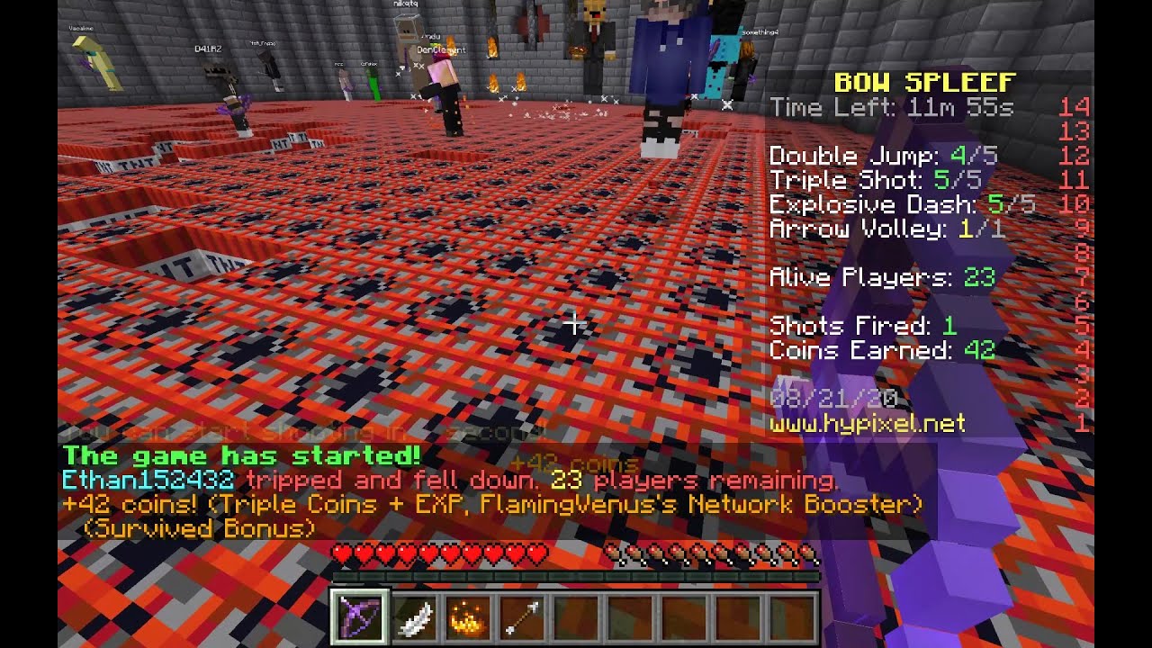 Minecraft Triple G first tnt games video