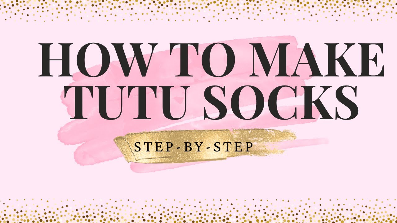 How to make Tutu Anklets, Ruffle Socks, No Sock Tutu Socks.