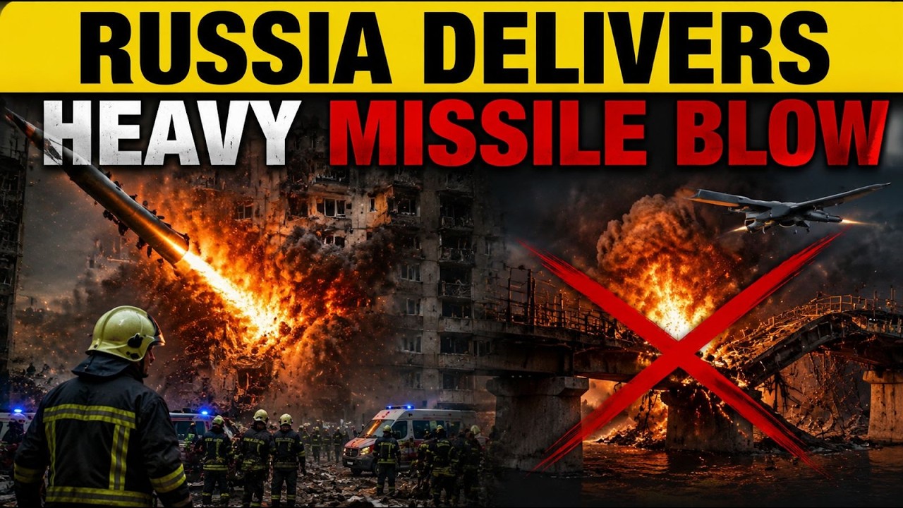 Russia Delivers Heavy Missile Blow To Ukraine; Railway Bridge Blown Up In Powerful Ukraine Strike