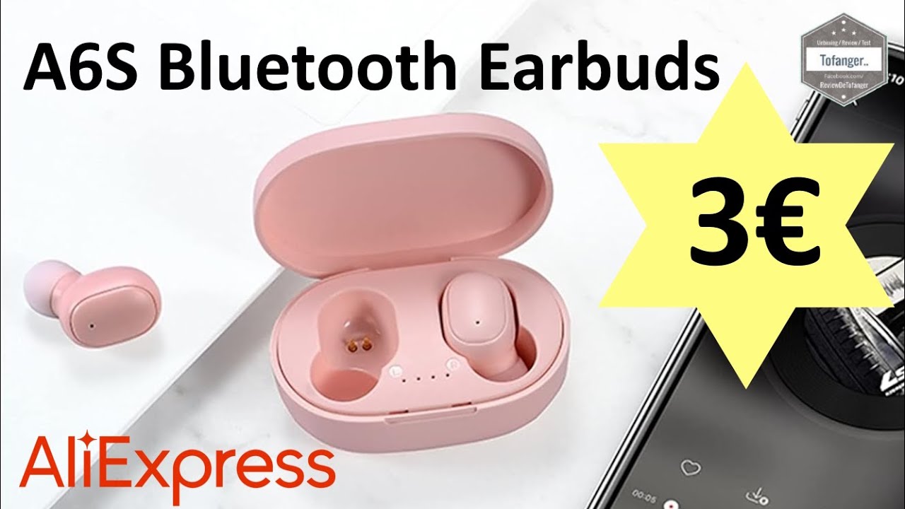 Circe A6S Earbuds TWS - Słuchawki Bluetooth TWS - AliExpress - Unboxing