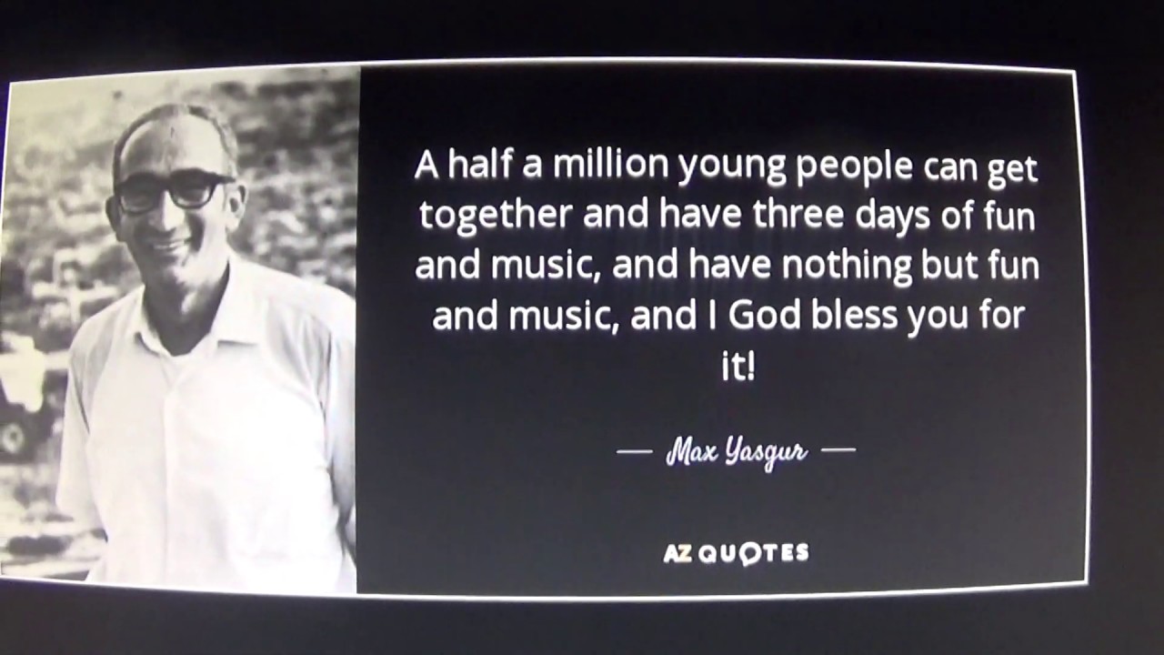 Max Yasgur  100 years   12 15 2019   Joe Nania