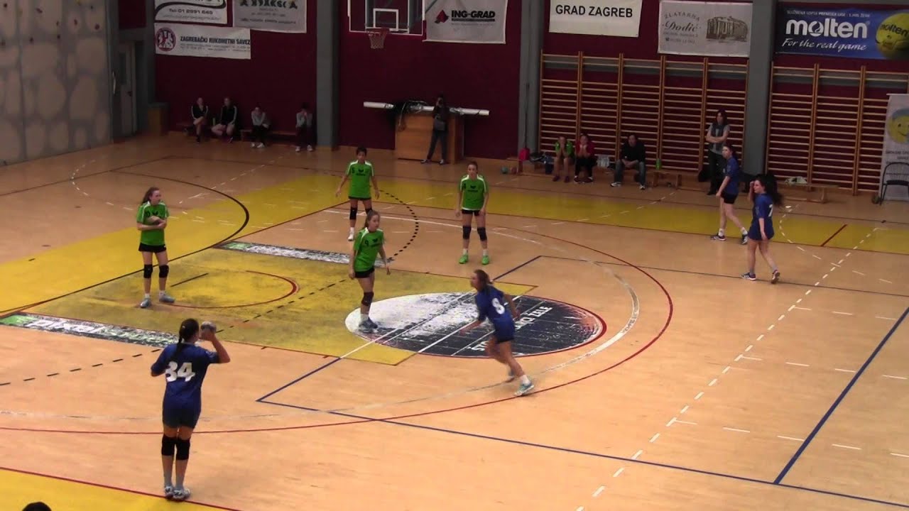 Rukomet djevojčice 1. poluvrijeme - 18.03.2015.