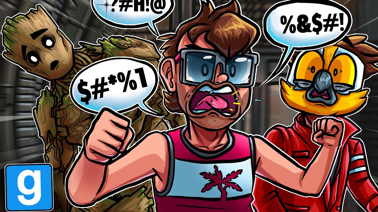 Guardians of the Galaxy Deathrun Got Moo To Swear!
