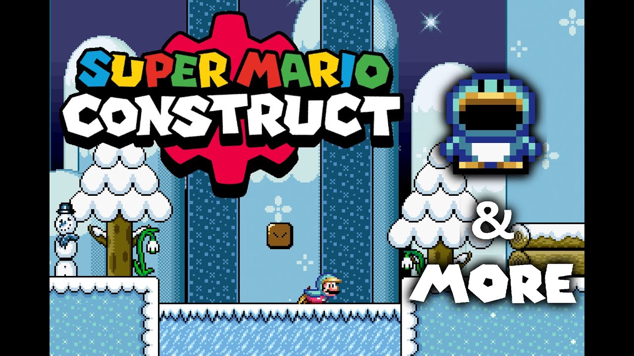 Super Mario Construct V8 Snapshot 30 preview: New Power-ups!