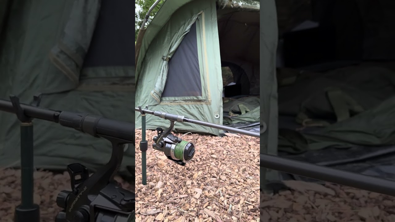 Quality Bivvy Setup on Bankside