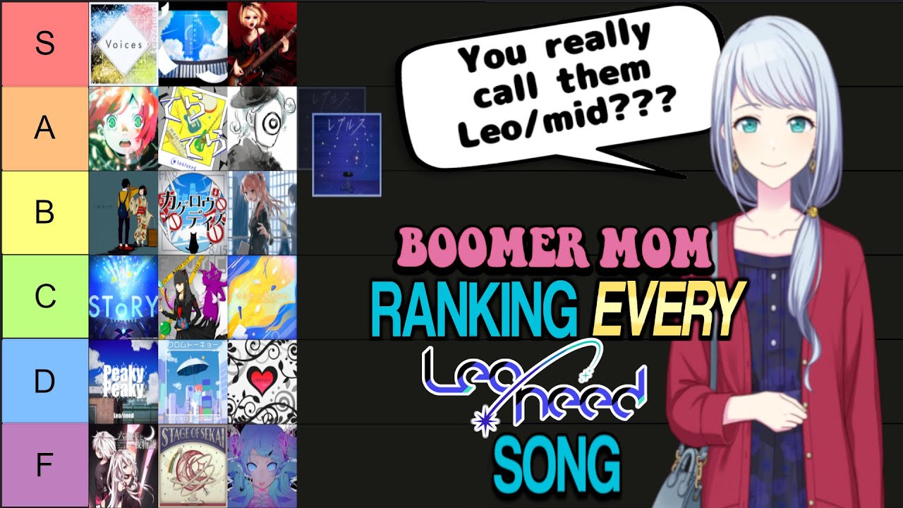 BOOMER MOM Ranks ALL Leo/need Songs [AS OF 7/15/25]