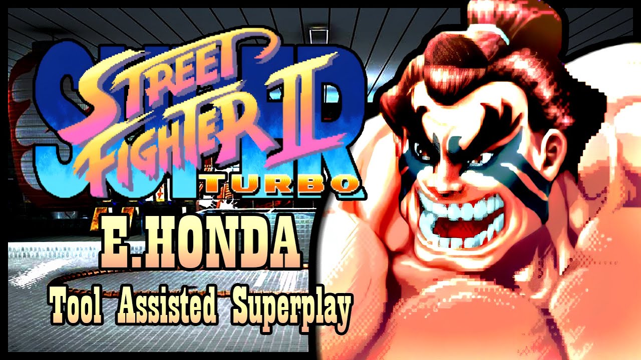 【TAS】SUPER STREET FIGHTER II TURBO \ X GRAND MASTER CHALLENGER (ARCADE \ 1994) - E.HONDA